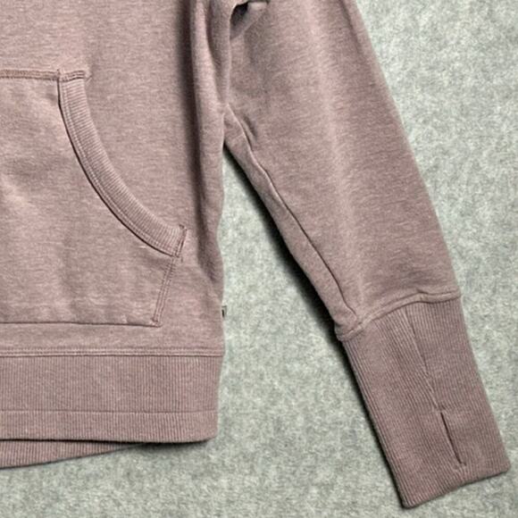 Mountain‎ Hardwear Sz S Lavender Pullover Hoodie Sweatshirt Cropped thumbholes - Picture 10 of 10